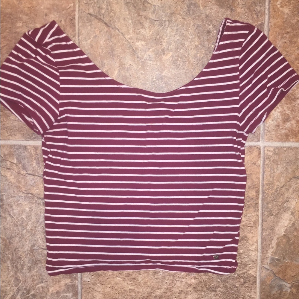 Striped Crop Top
